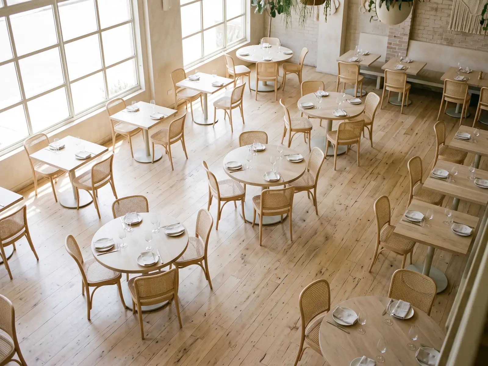 Ason Restaurant — The table plan is a record, not a drawing